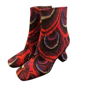 Dries Van Noten Ankle Boots 
Multi color
Size 38